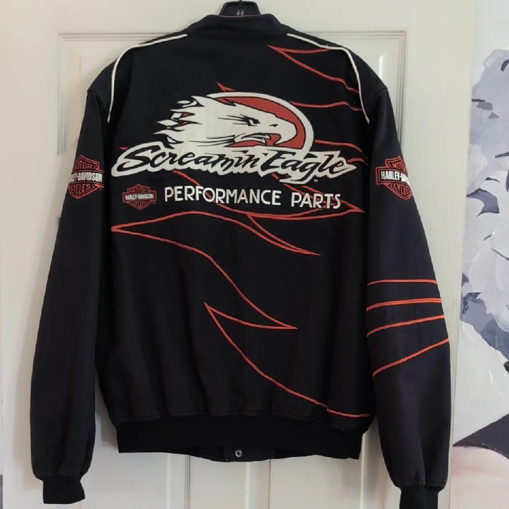 Harley-Davidson Black Racing Jacket - Picture 3 of 4